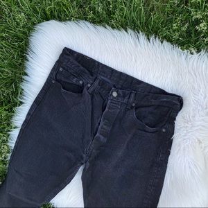 Levi’s 501 black slim straight 34x32